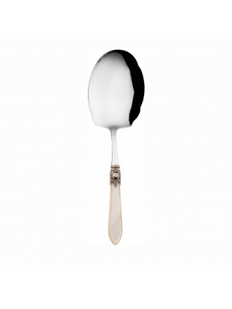 CUCHARA OXFORD ANTIQUE GOLD-PLATED RICE-KEBAB SERVING SPOON